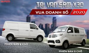 xe tải van srm x30 phiên bản 2021