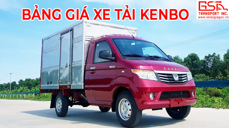 Bảng giá xe tải Kenbo 2022